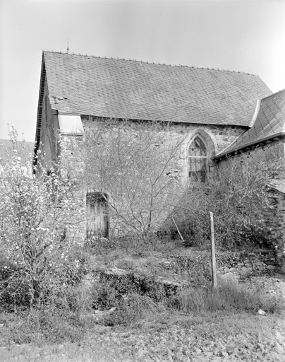 Elévation latérale, vue générale.