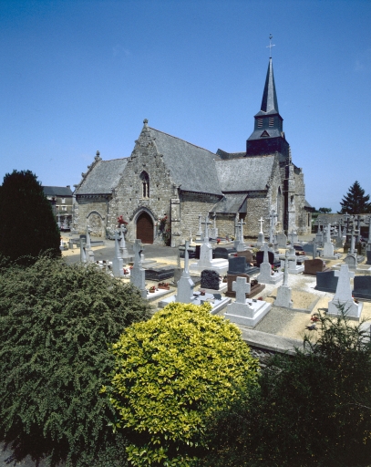 Eglise paroissiale Saint-Léon, bourg (La Baussaine)