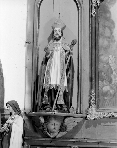 Statues (3) : Saint Pierre, Saint Lubin, Sainte Suzanne