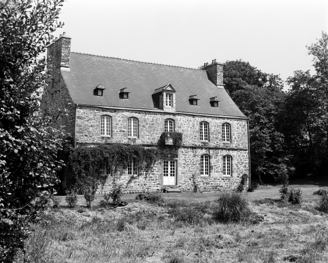 Elévation ouest ; Château de Kerrec