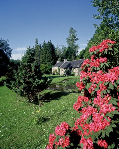 Moulin de Cabeuric : vue générale du site prise depuis le nord-est