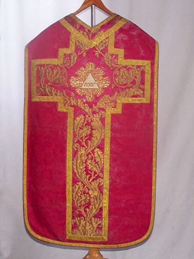Chasuble : vue générale