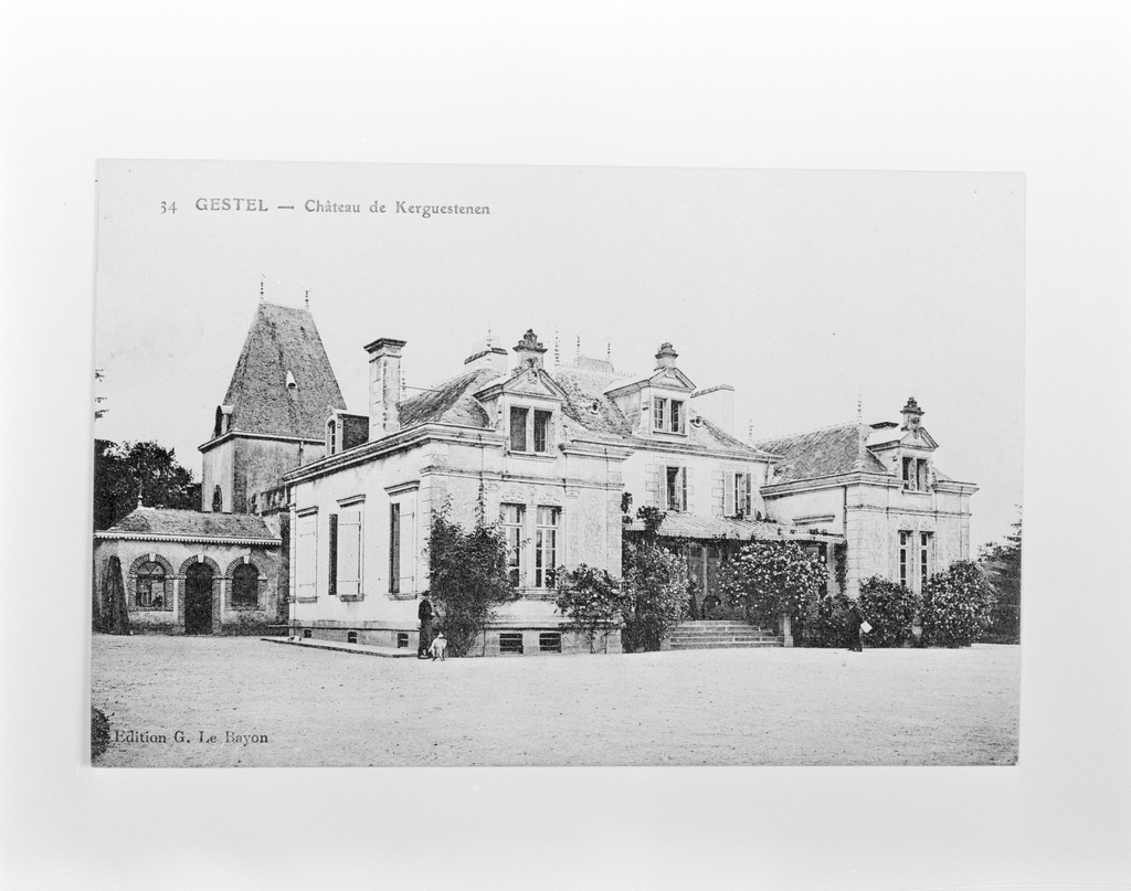 Château, élévation antérieure.