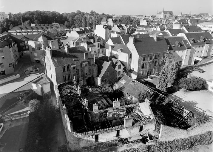 Vue générale de situation prise du nord