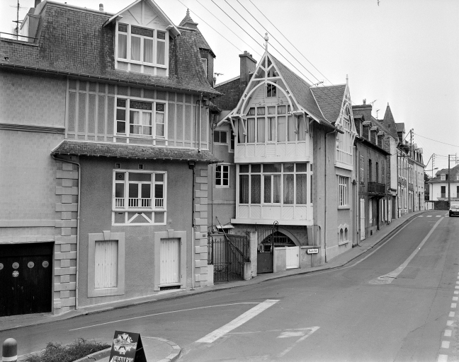 Vue générale rapprochée côté avenue Georges V.