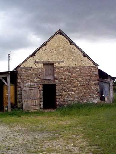 Vue générale du pignon nord. 