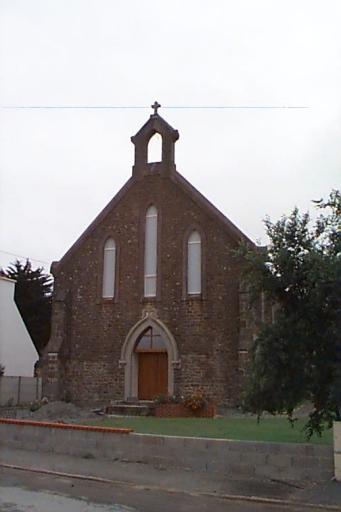 Vue générale ; Le temple protestant