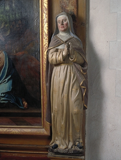 Statue : Sainte Brigitte
