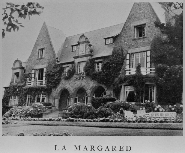 Le Margaret à Dinard, façade nord eur mer.