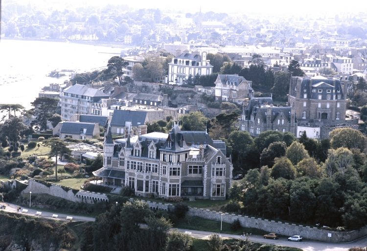 Vue aérienne.