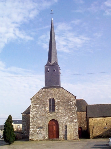 Eglise paroissiale Saint-Etienne et Saint-Melaine (Les Brûlais)