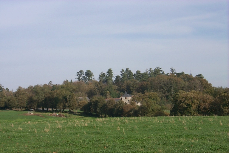 Le Mur, le site du camp retranché : vue de situation ouest ; Le site : vue de situation sud-ouest ; Camp romain, le Mur (Comblessac) - Le site : vue de situation sud-ouest