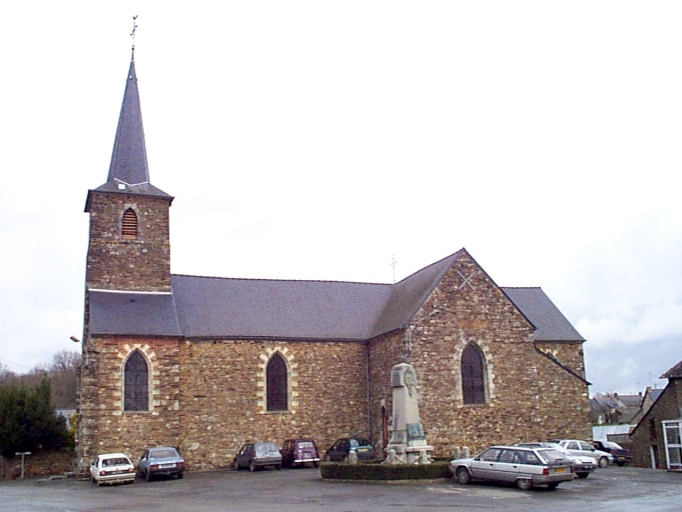 Eglise paroissiale Saint-Martin, Saint-Malo, Saint-Etienne (Mernel)