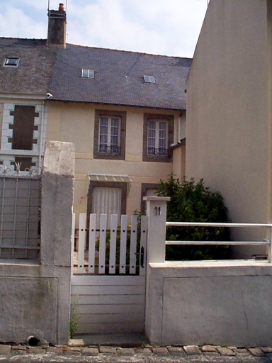 Maison, 11 rue de la Vallée Porcon ; impasse Saint-Méen (Cancale)