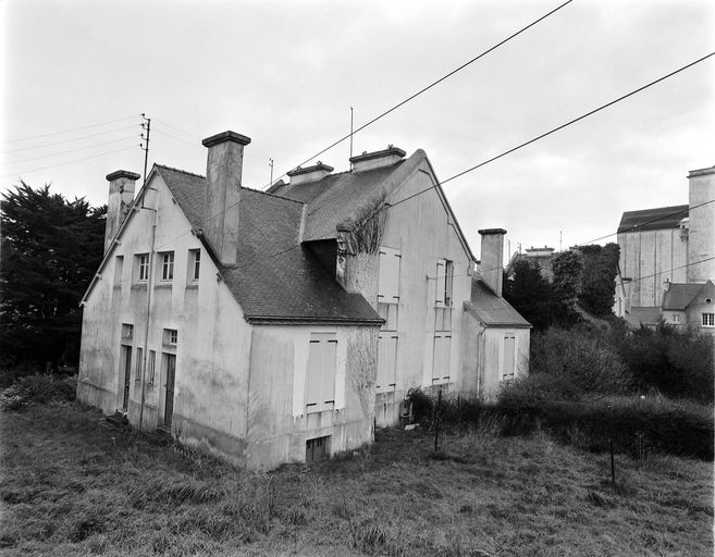 Bâtiment nord-ouest, vue prise du nord-ouest.