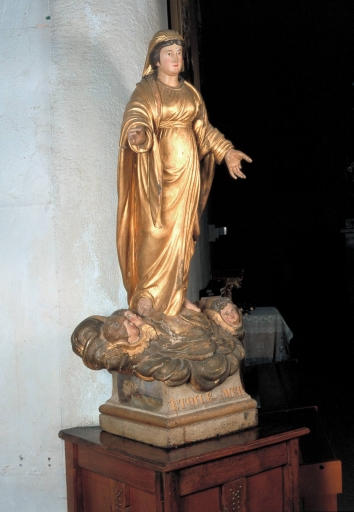 Statue de procession : Vierge dite Etoile de mer