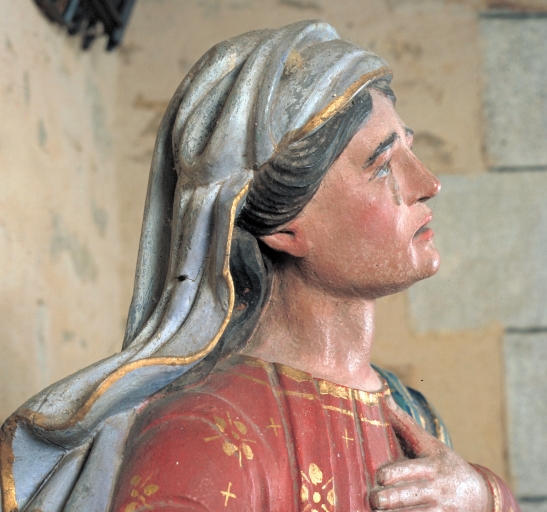 Tête de la Vierge, profil