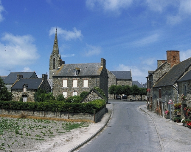 Vue de situation depuis le sud