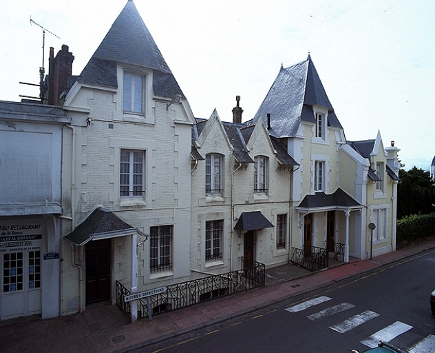 Vue actuelle de la façade sur rue.