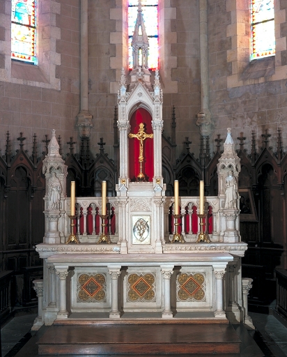 Vue générale du maître-autel
