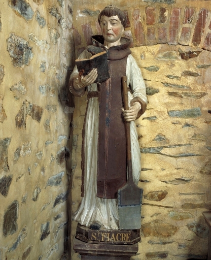 Statue : saint Fiacre