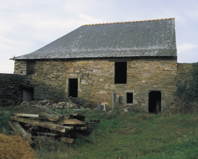 Le logis-étable : vue générale sud
