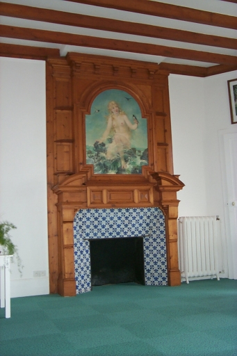 Vue générale de la cheminée