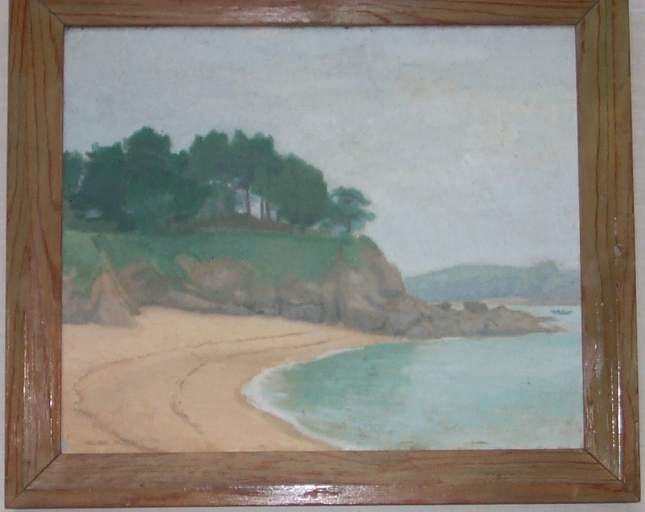 Tableau : La pointe de la Haie