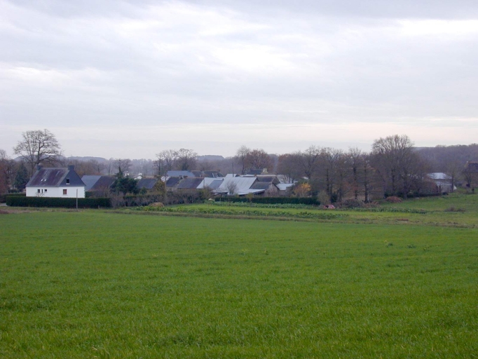 Vue générale nord ; La Rolais vue du nord