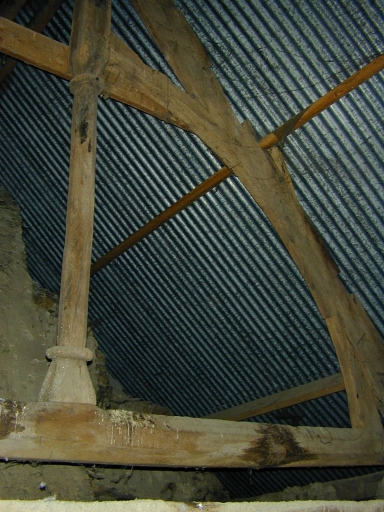 Charpente du manoir de La Roussière (Pipriac)