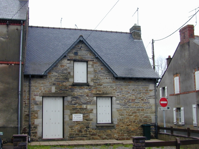 Façade antérieure : vue générale ouest