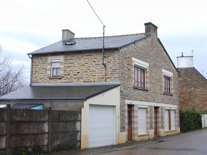 Façade antérieure : vue générale nord