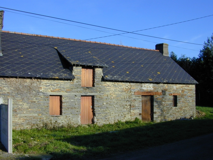 Maison à gauche sur l'image : vue générale sud-ouest ; Maison à droite sur l'image : vue générale sud-ouest