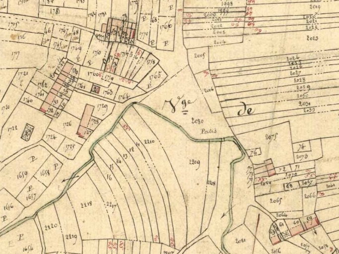Plan masse de 1831
