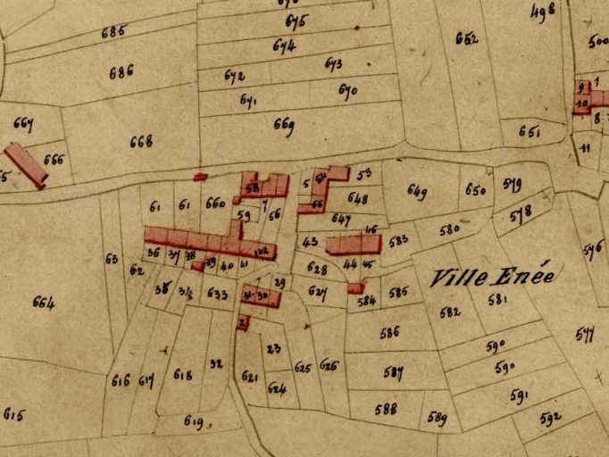 Cadastre de 1827 ; Cadastre de 1827 ; ouvrage parcelle 36