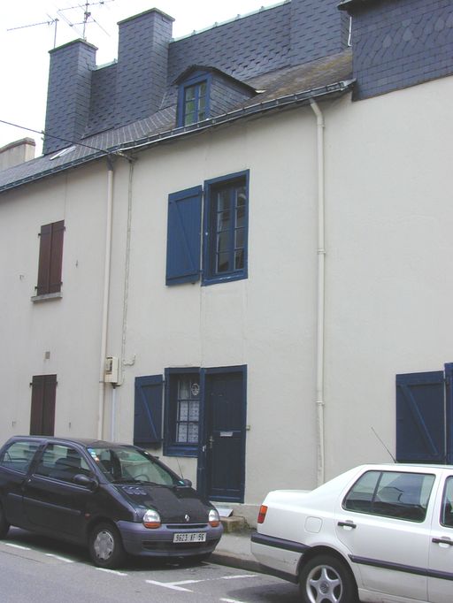 N° 3, élévation ouest sur rue.