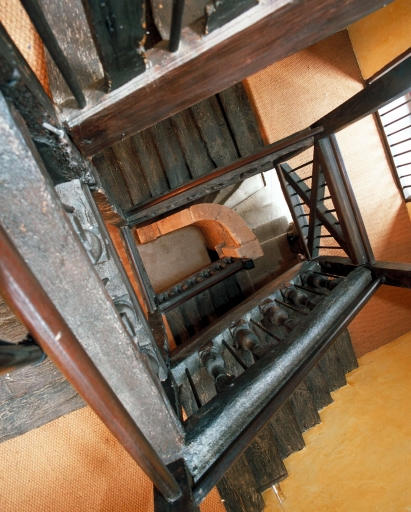 Vue de la cage d'escalier