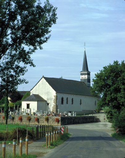 Église paroissiale Saint-Sulpice, rue de l'abbaye (Saint-Sulpice-la-Forêt)