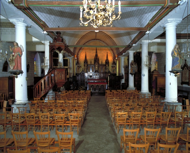 Vue générale vers le choeur
