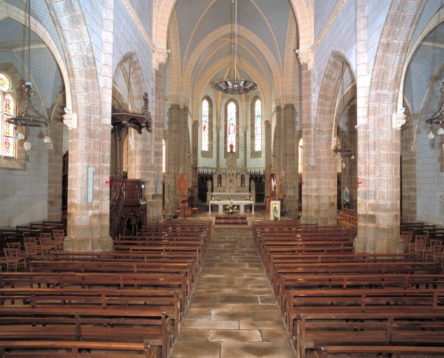 Vue générale vers le choeur