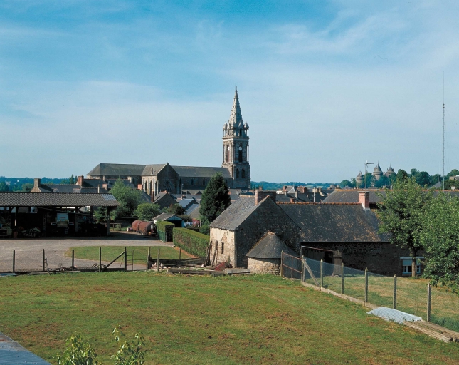 Vue de situation depuis le nord