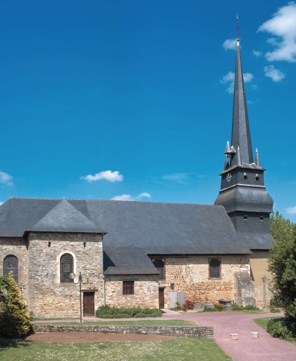 Église paroissiale Saint Grégoire, rue de l'Eglise (Saint-Grégoire)