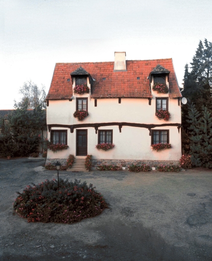 Les Fosses ; Vue générale du logis