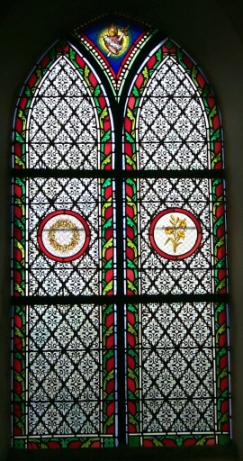 Verrières anagogiques des baies 3, 5, 8, 10