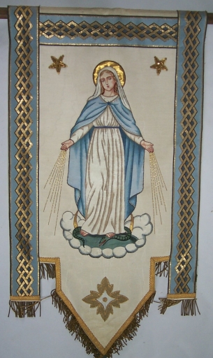 Face portant l'Immaculée Conception