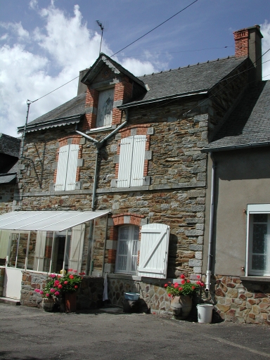Vue générale sud du logis