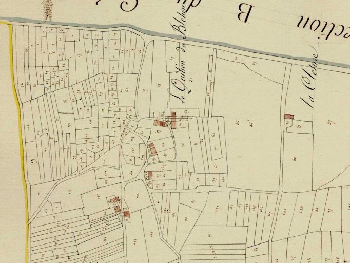 Extrait du cadastre de 1817