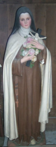 Statue : sainteThérèse de l'Enfant-Jésus