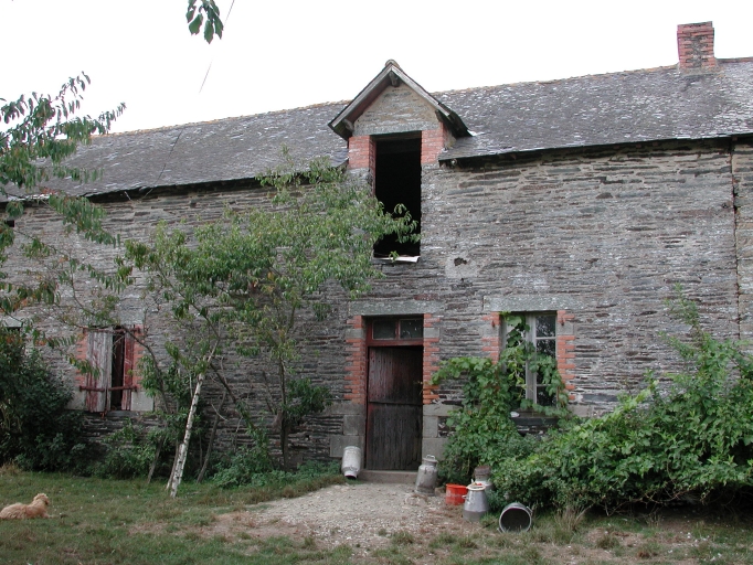 Le logis principal : vue générale sud