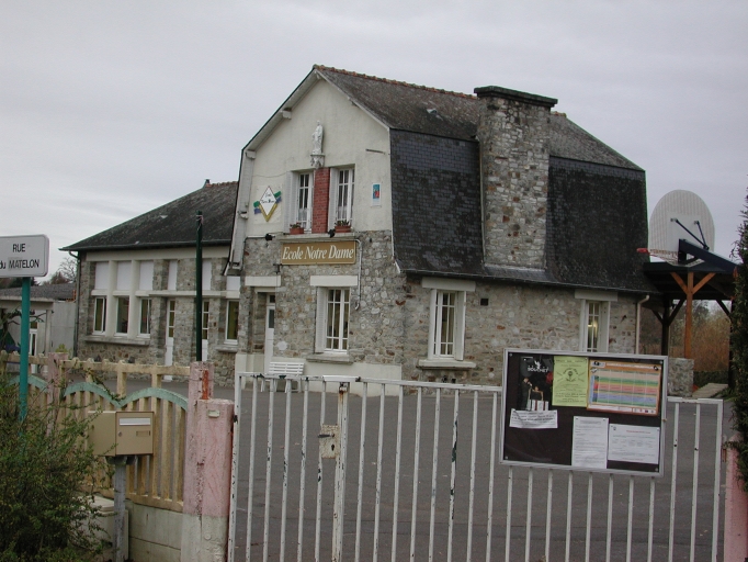 L'école Notre-Dame ; Vue générale